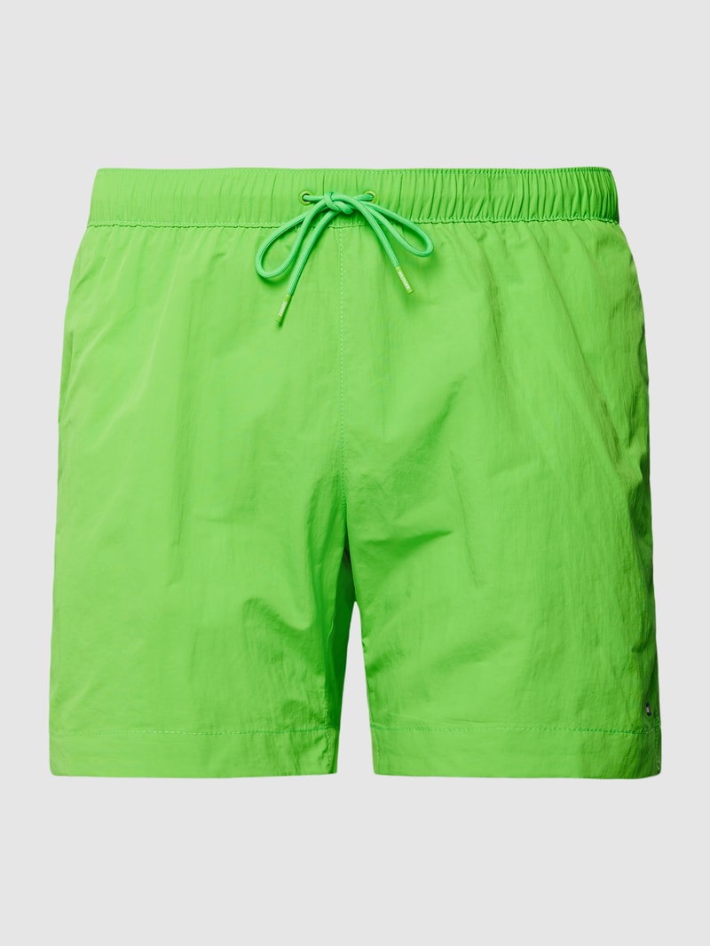 PLUS SIZE Badehose mit elastischem Bund in grün