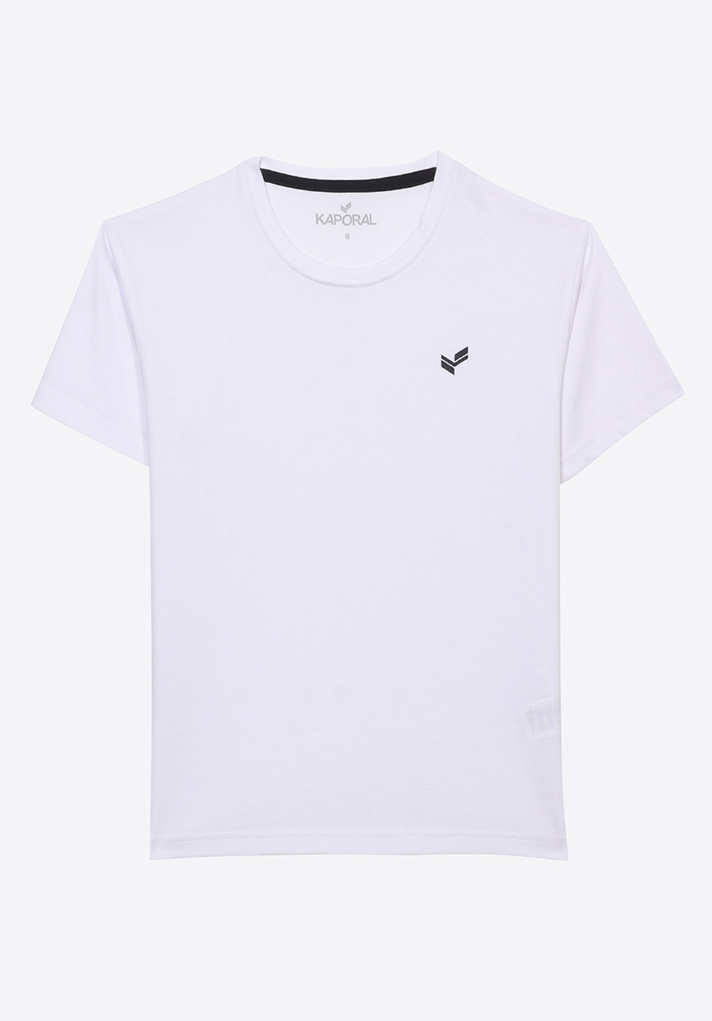 POMEO  T-shirt blanc Garçon en 100% coton
