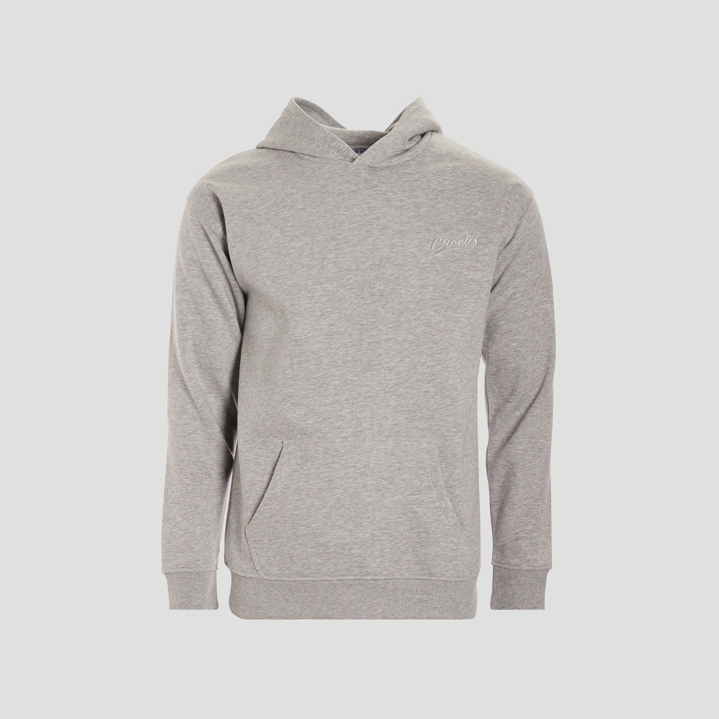 Sweat à capuche hoodie Creeks gris clair homme | La Halle
