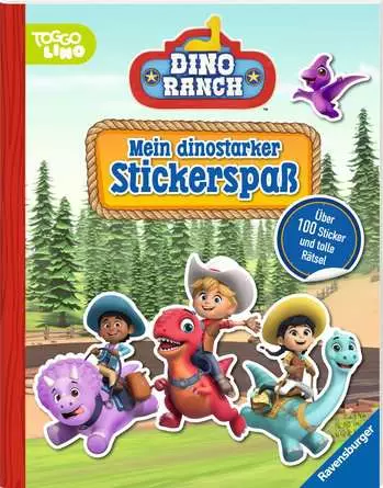 Dino Ranch: Mein dinostarker Stickerspaß