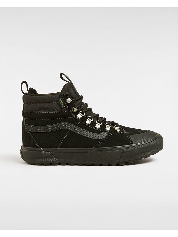 Vans Leder-Sneakers in Schwarz günstig kaufen