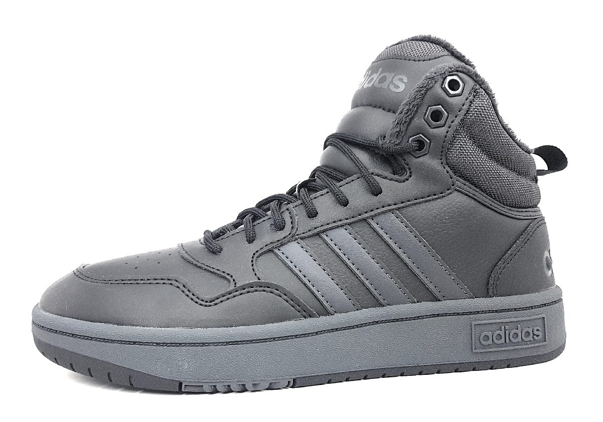 adidas Hoops 3.0 Mid WTR GW6421 Schwarz Core Black
