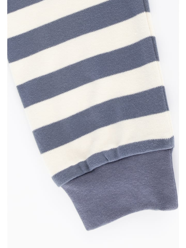 Sigikid Pyjama Kinder Schlafanzug in blau/weiß günstig kaufen