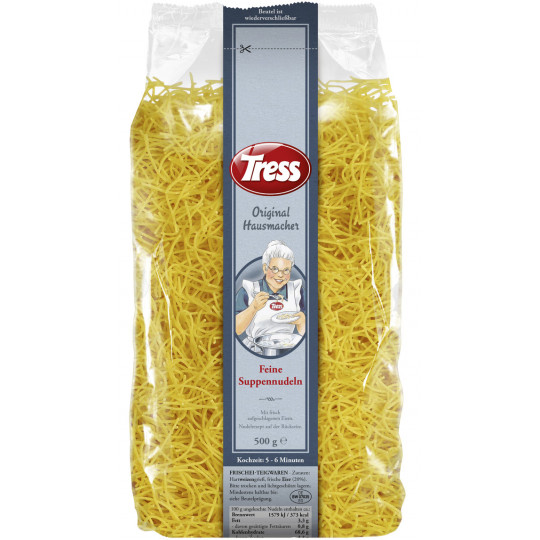 Tress Original Hausmacher Feine Suppennudeln 500 g