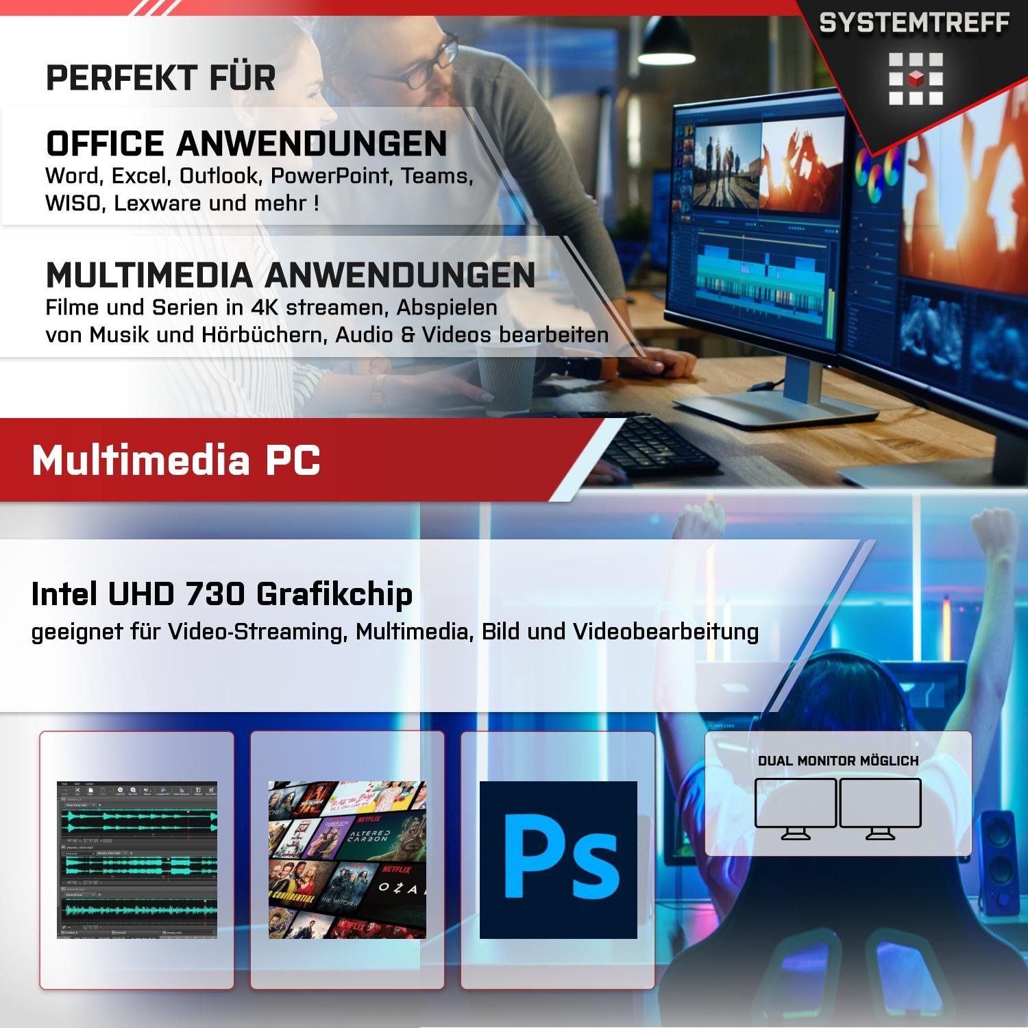 SYSTEMTREFF Business-PC-Komplettsystem (27