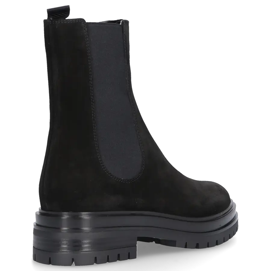 Gianvito Rossi - Chelsea Boots CHESTER Veloursleder - schwarz
