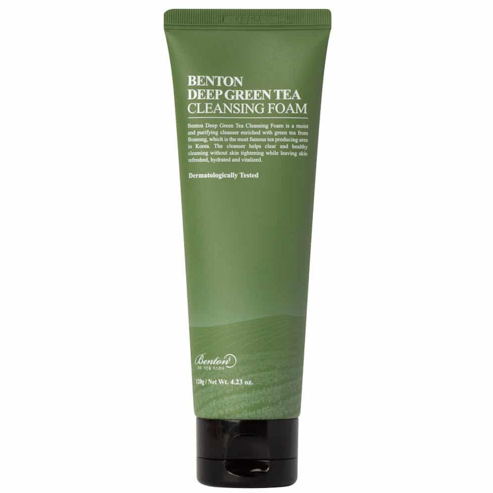 Benton BENTON Deep Green Tea Cleansing Foam Mousse nettoyante