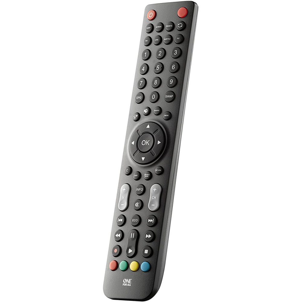 One for All URC 1921 Sharp TV - Fernbedienung - schwarz Universal-Fernbedienung