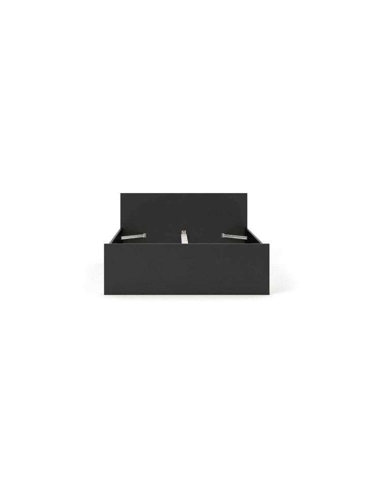 ebuy24 Bett Nada Schwarz 146 x 197 cm günstig kaufen onesize