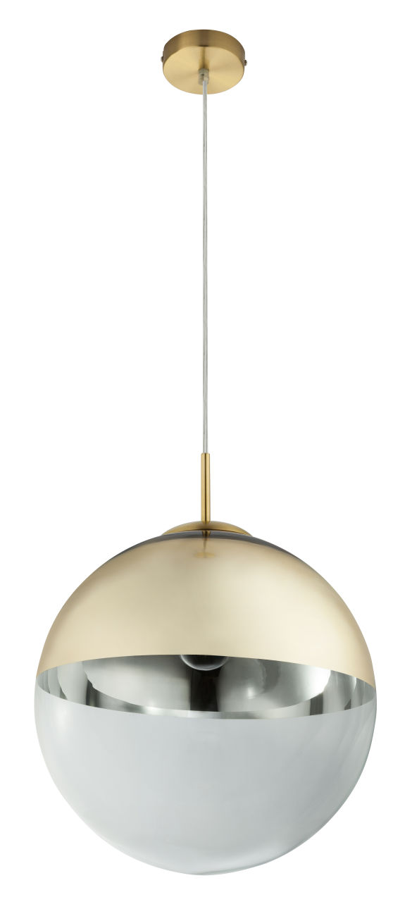Globo Lighting - VARUS - Hängeleuchte Metall goldfarben, 1x E27