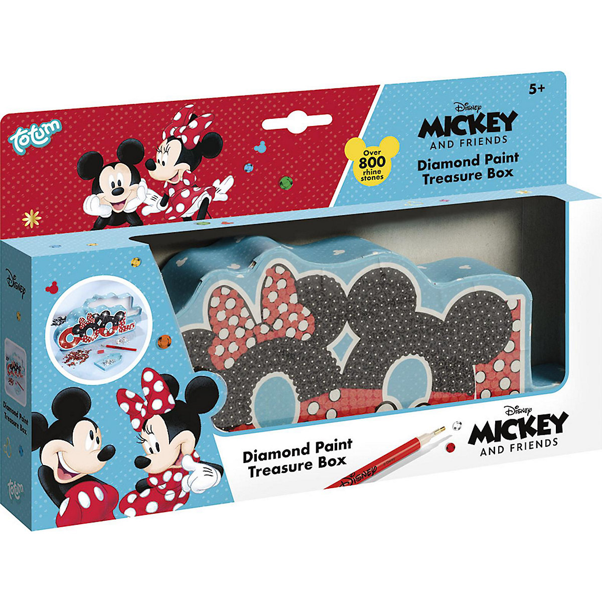 Mickey and Friends Diamant Malen Glam Box
