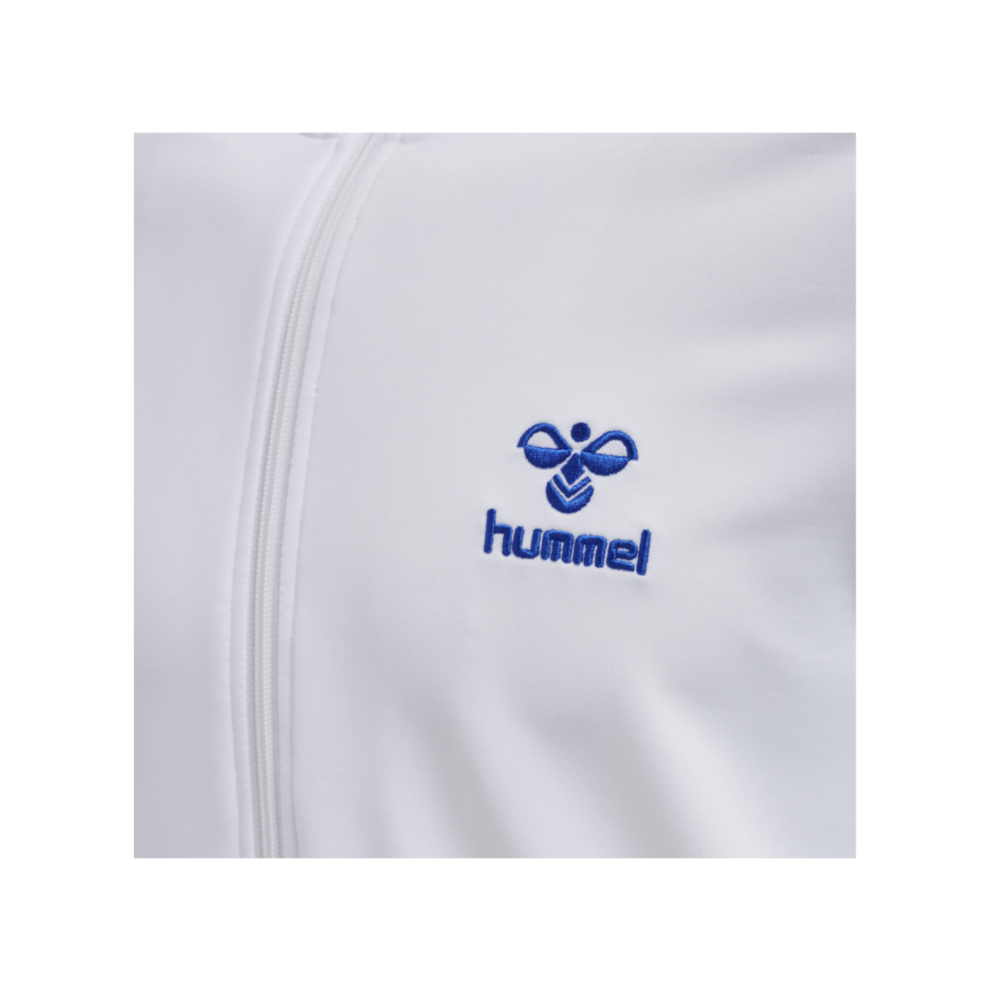 Hummel hmlNATHAN Trainingsjacke Weiss Blau F9368