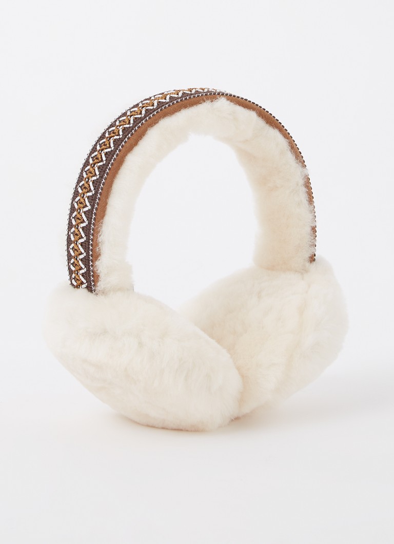 UGG aitas ādas ausu sildītāji