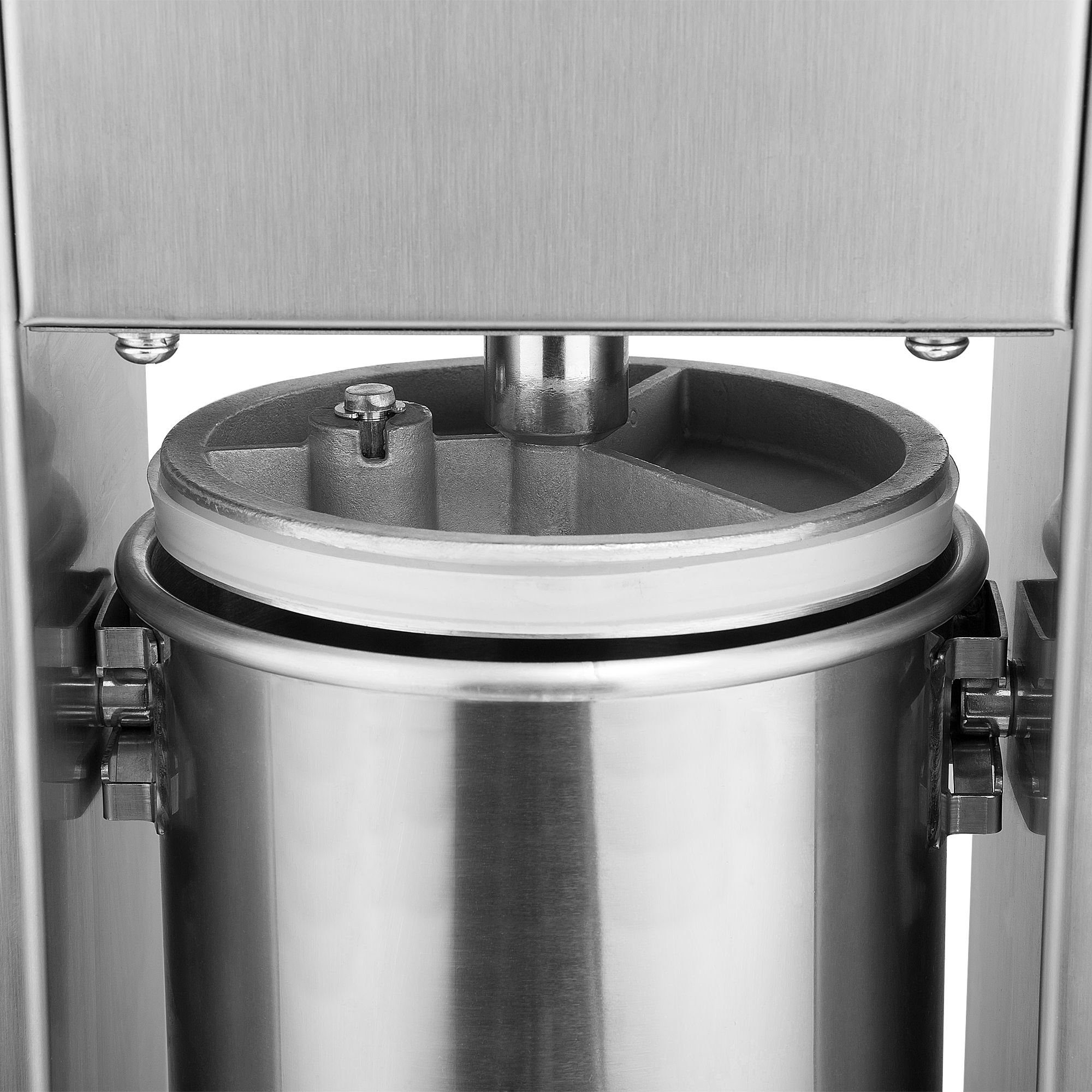 Zelsius Küchenmaschine elektrische Profi Wurstfüllmaschine, 10 Liter, mit Fußpedal, 120 W
