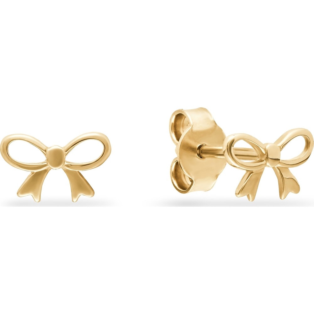 FAVS Boucles d'oreilles à fermoir à poussette 585 Or jaune Boucles d'oreilles