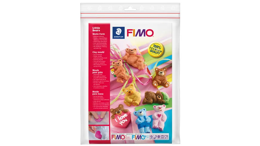 STAEDTLER Gießtechnik (Bastelbedarf) FIMO® Motiv-Form 