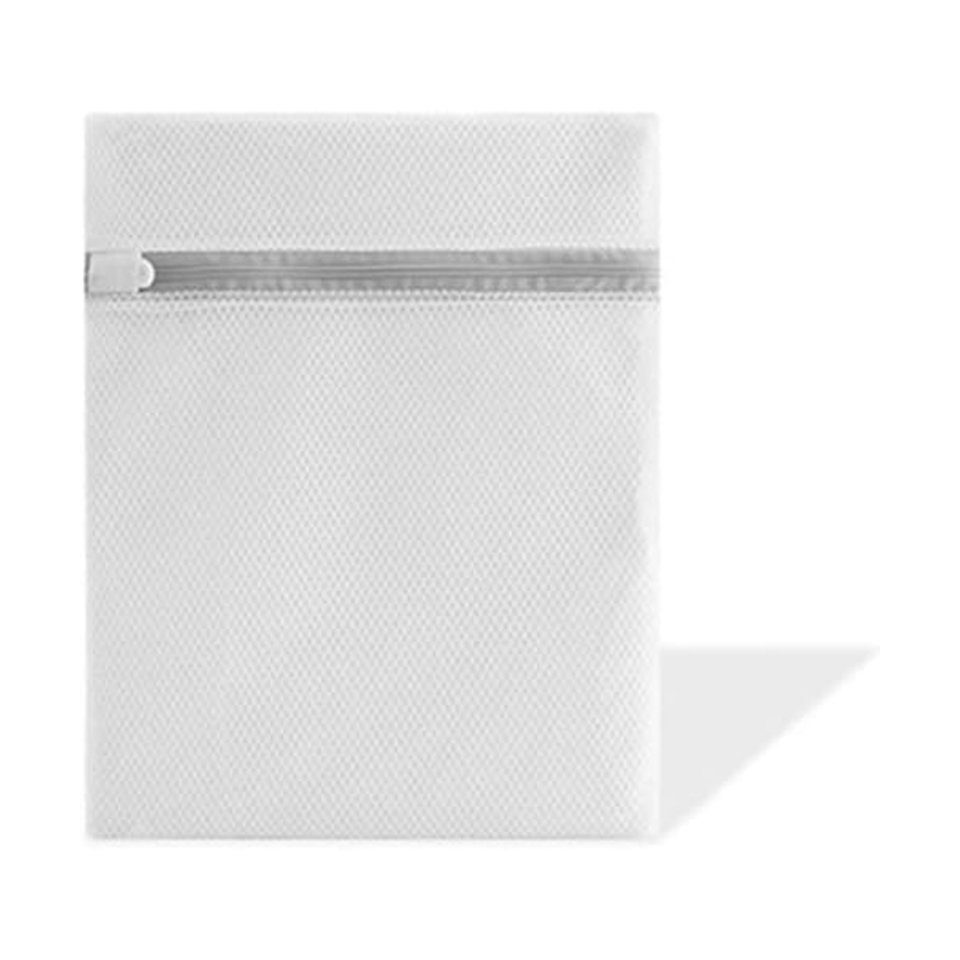 Coonoor Wäschenetz Wäschesack für Waschmaschine Stabiler wäschebeutel 25 x 30 cm,(1-St), mit Netzreißverschluss Ideal für Feinwäsche