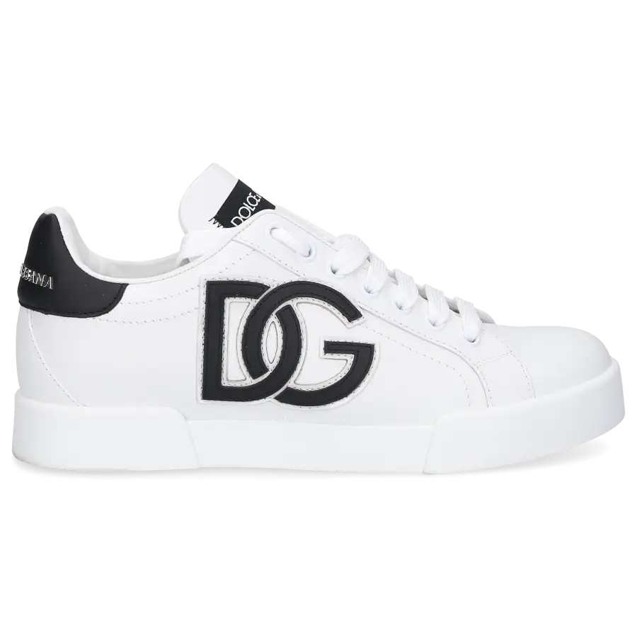 Dolce & Gabbana - Sneaker low PORTOFINO Nappaleder - schwarz