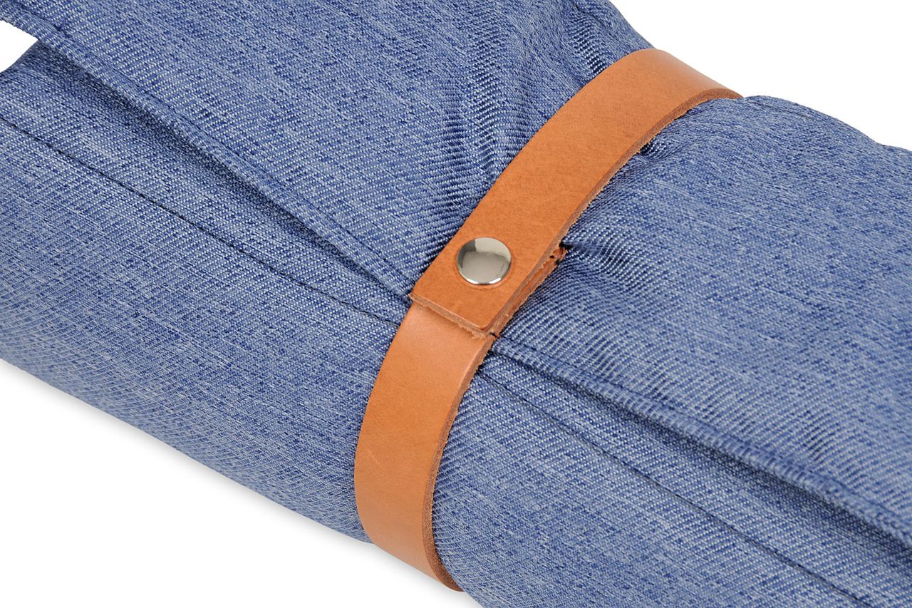 Animood Hunde-Rollmatte Luna Hundeteppich universal blau