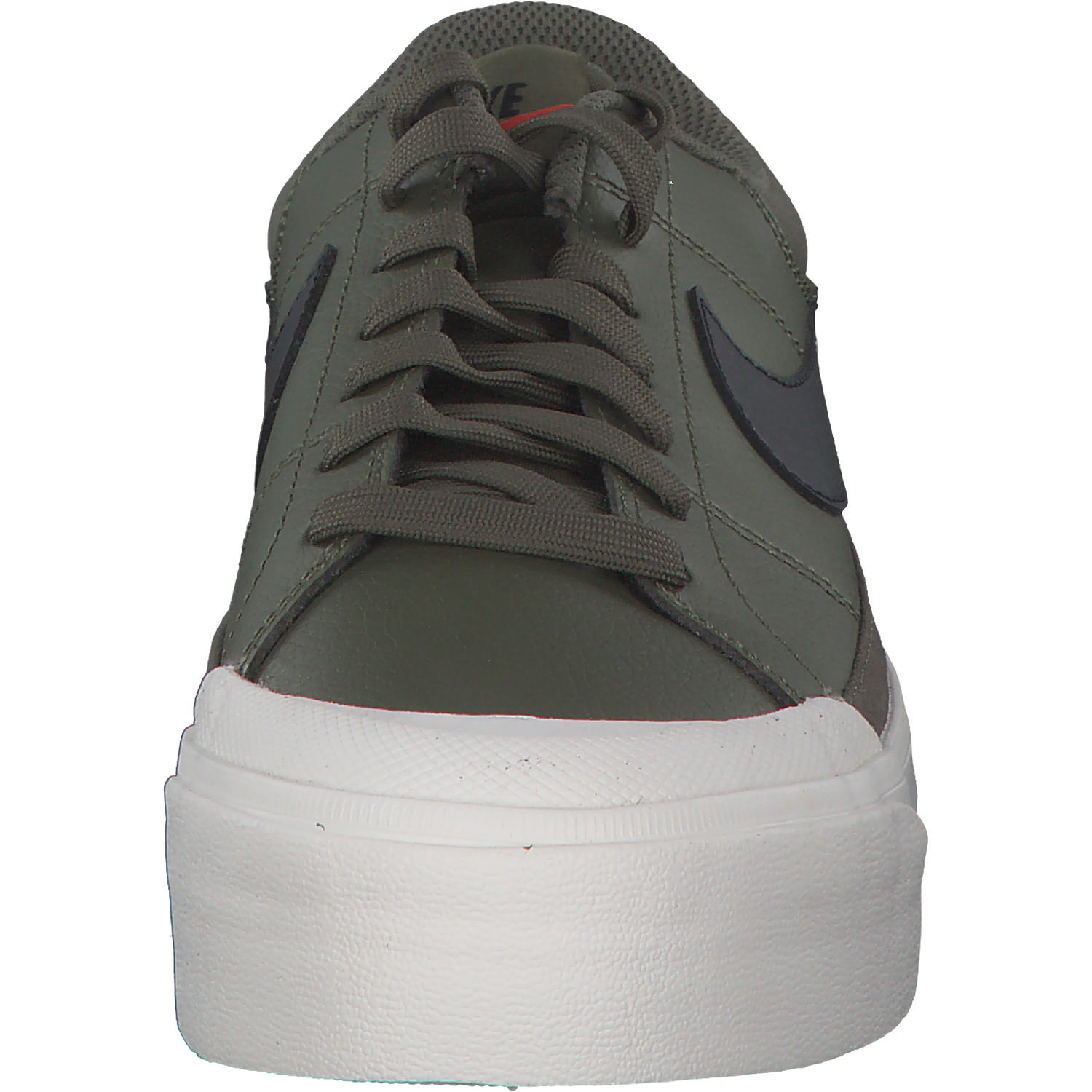 Nike Court Legacy Lift DM7590, Schnürschuhe, Damen, medium olive/black-sail-team o
