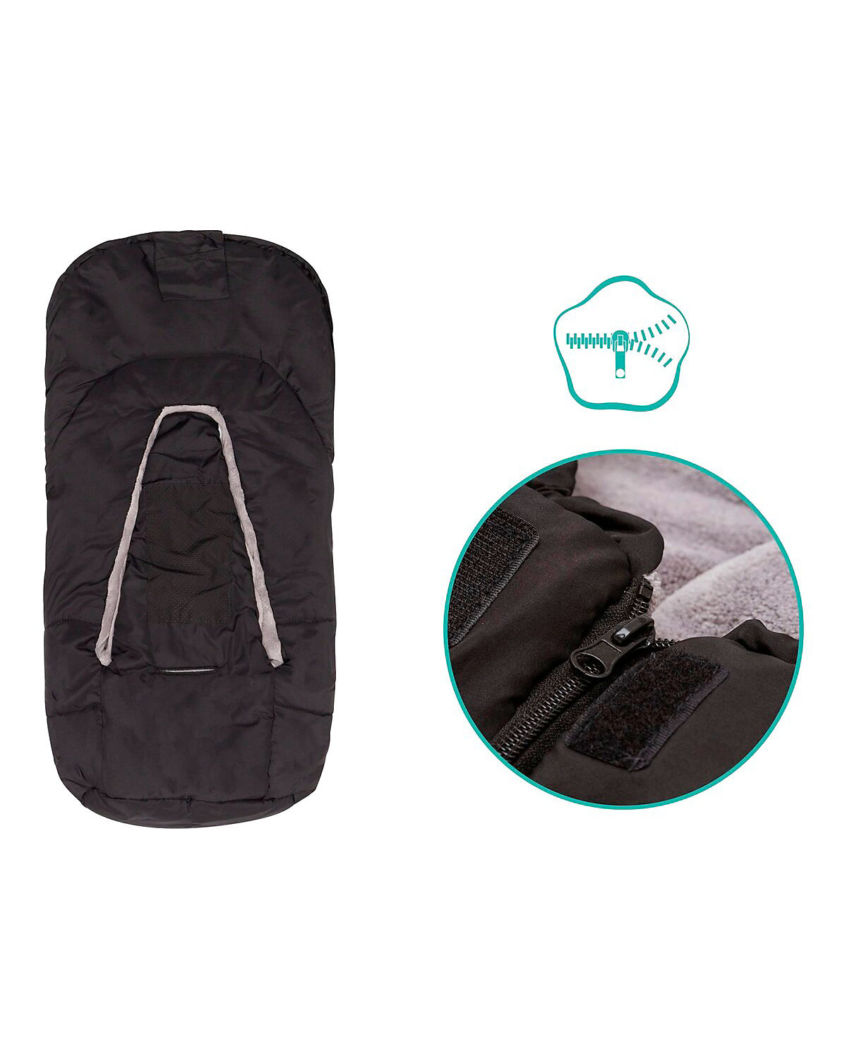 Winter-Fußsack Hella für Babyschale, Tragewanne