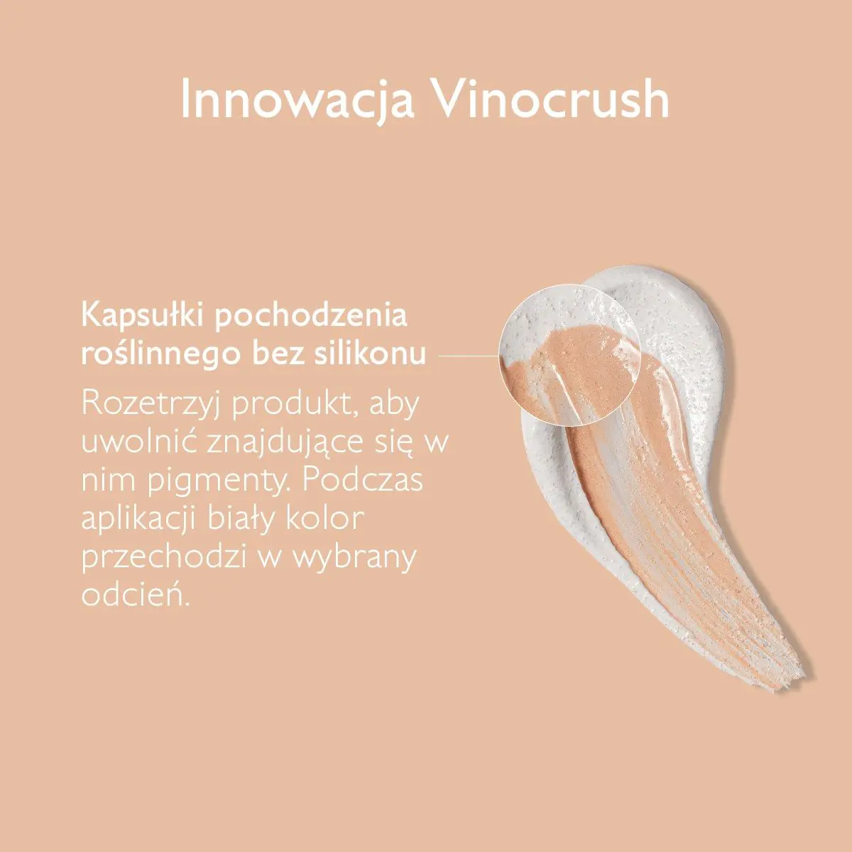 „Caudalie Vinocrush“ spalvotas kremas, 2 atspalvis