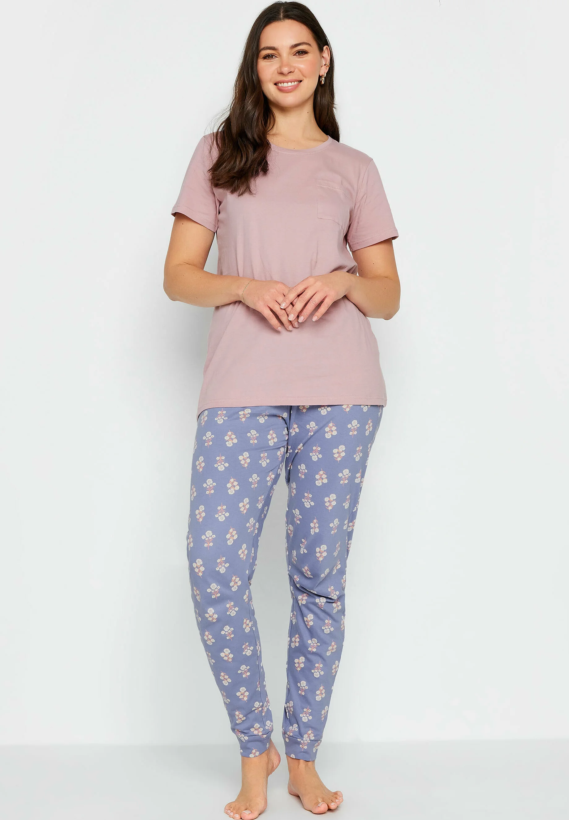 Pijama Long Tall Sally con estampado floral