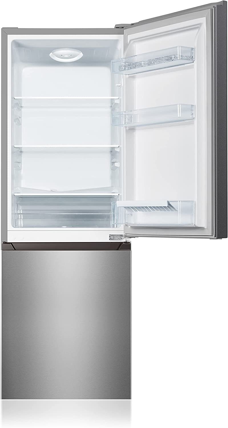 Heinrich´s Kühlschrank Kühl- und Gefrierkombination HKS 3091 SI, 143 cm hoch, 49.5 cm breit, Kühlvolumen 122L, Gefrierfach 53L