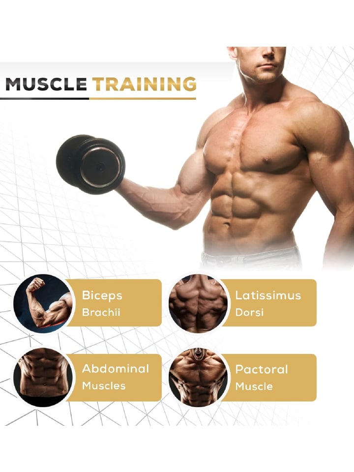 BnB Sports´ Bodybuilding Hantel, Hanteln set 15 & 20 kg, Gewichtstraining in Schwarz günstig kaufen 1