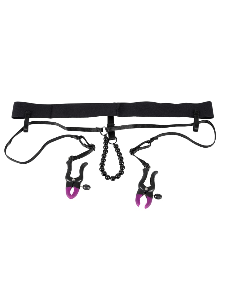 Bad Kitty Slip mit Klammer Spreader-String in schwarz günstig kaufen 68