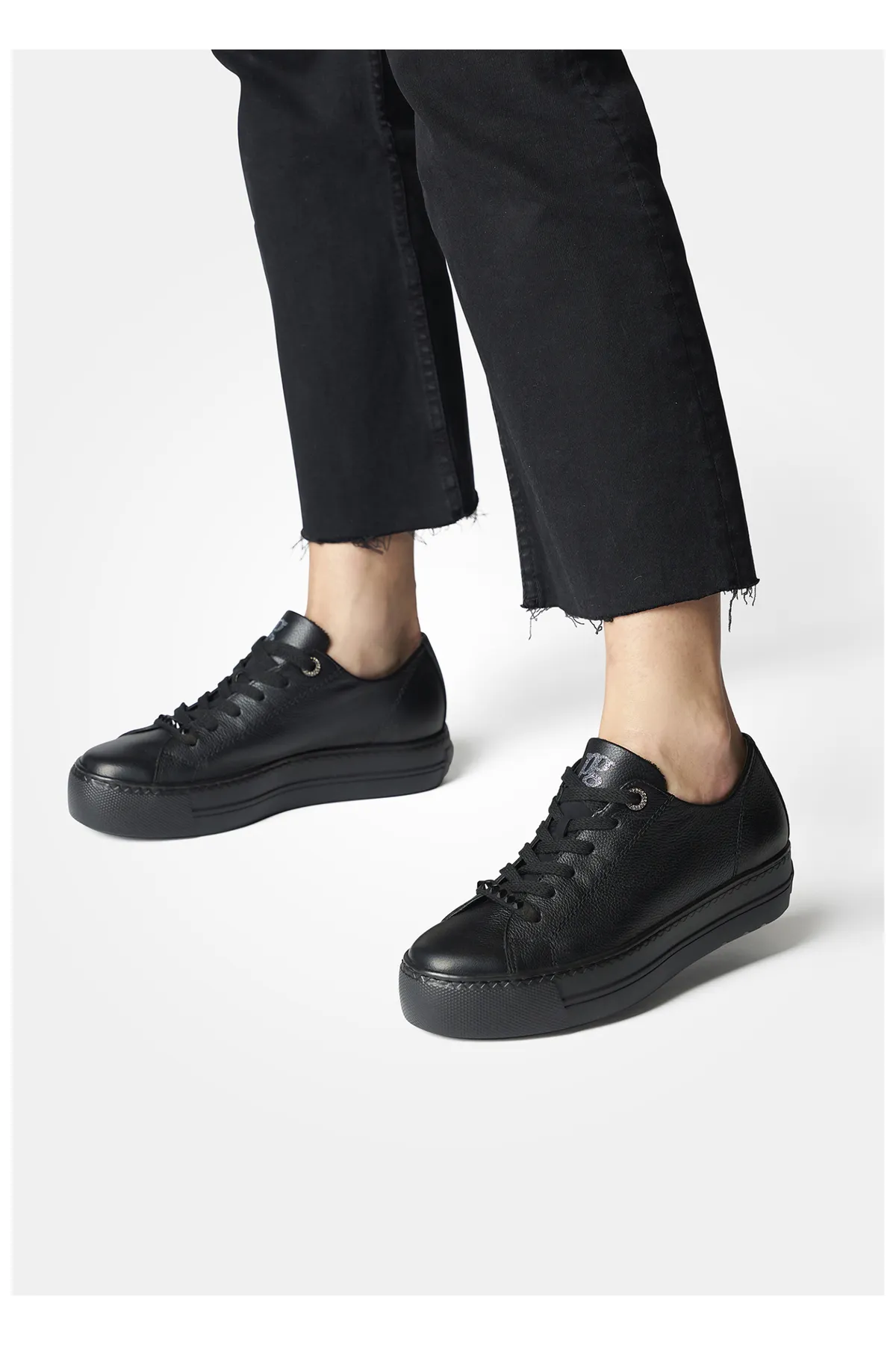 Paul Green  Sneaker - Schwarz - Flacher Absatz