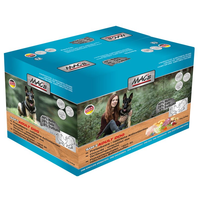 MAC's Soft Getreidefrei Huhn, Ente & Truthahn