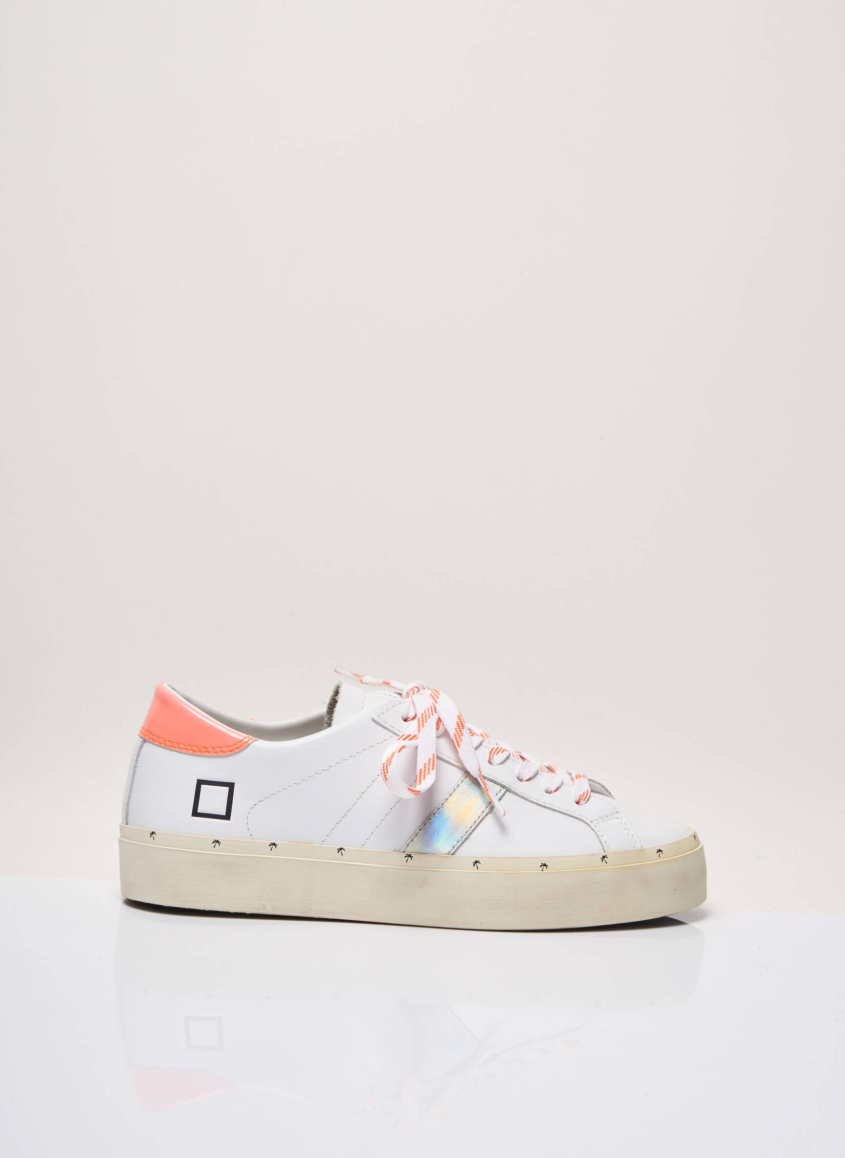 Date Baskets Femme couleur blanc