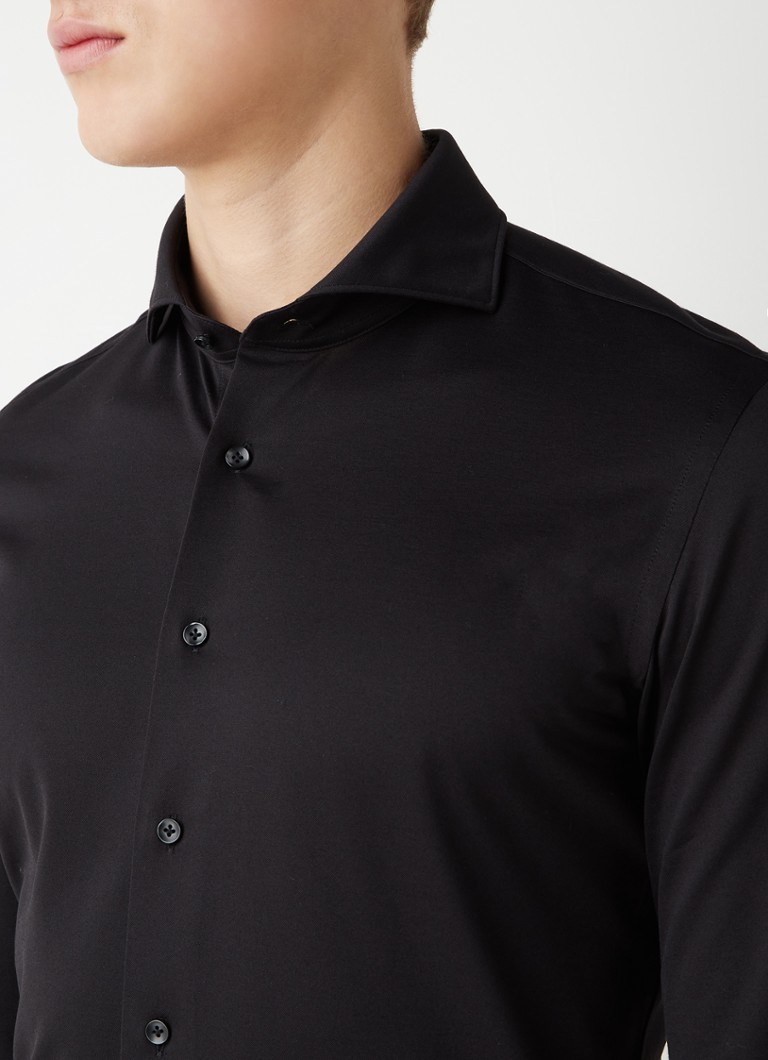Profuomo Slim fit košulja od mješavine pamuka