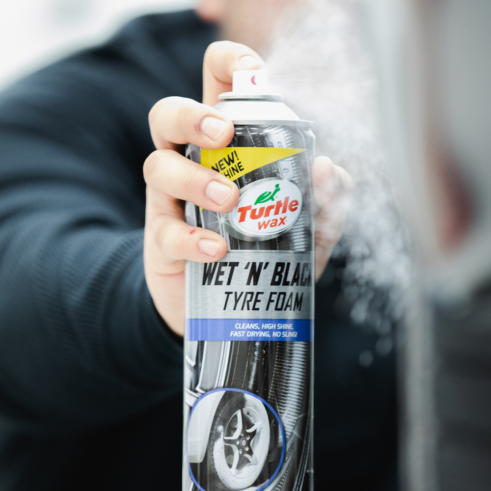 TURTLE WAX - Wet n Black Reifenschaum, 500 ml - ATU
