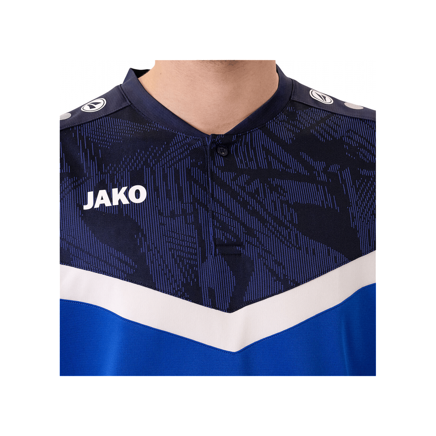 JAKO Iconic Poloshirt Blau F403