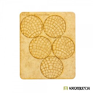 Cobblestone 50mm Round - Base Topper (50mm) (5)