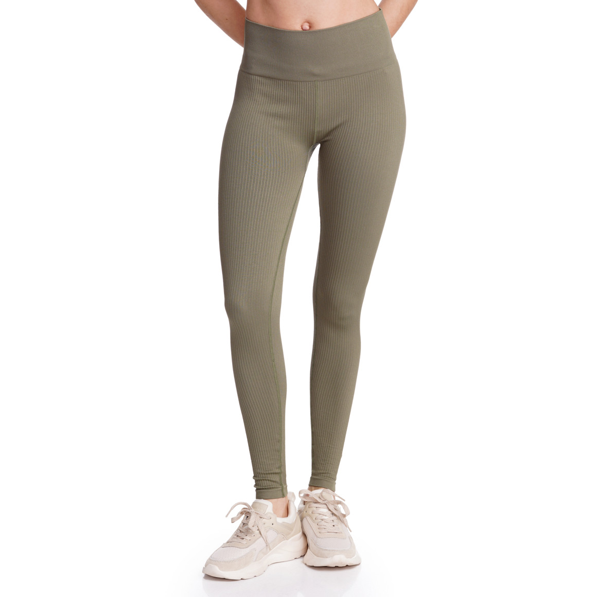 Damen Sport-Leggings mit Strippstruktur