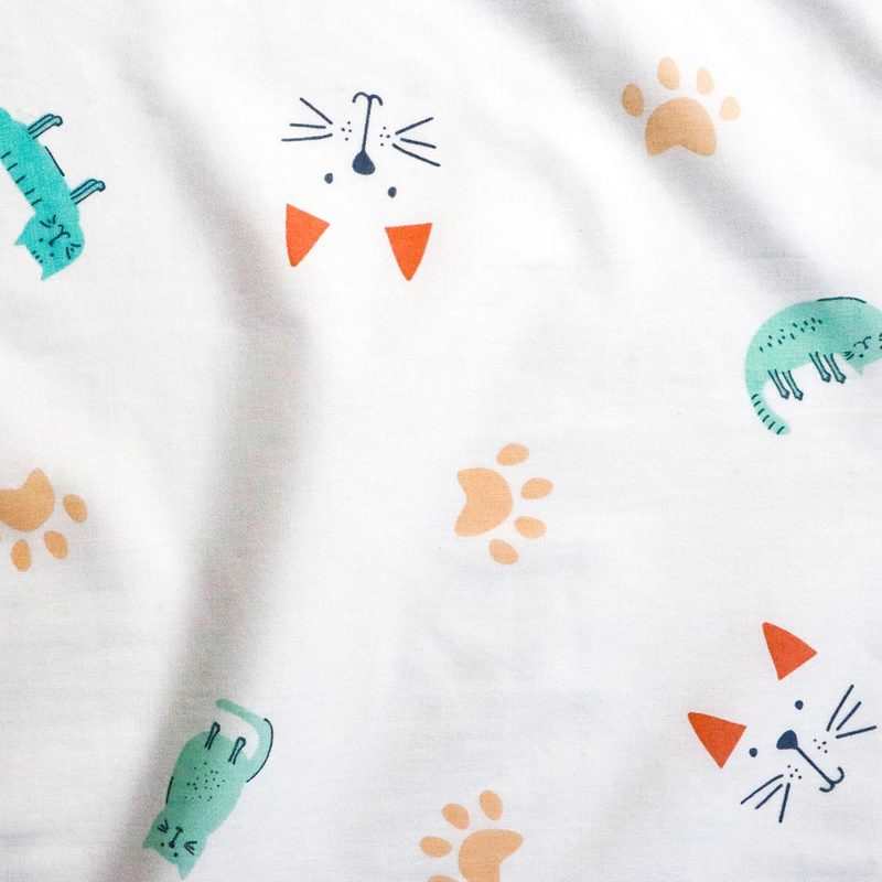 Drap housse Miaou Matt&Rose