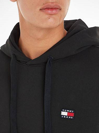 TOMMY-JEANS Herren Hoodie TJM RLX XS BADGE HOODIE