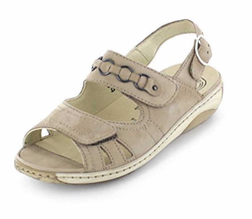 WALDLÄUFER Komfort Sandalen beige