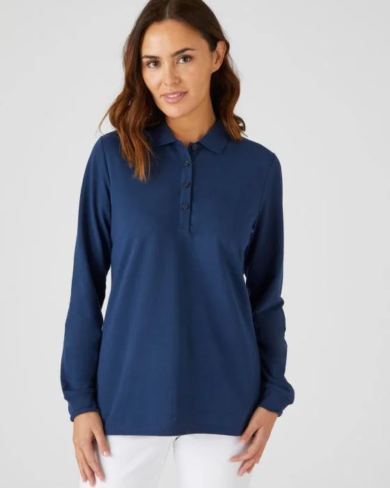 Polo maille piquée