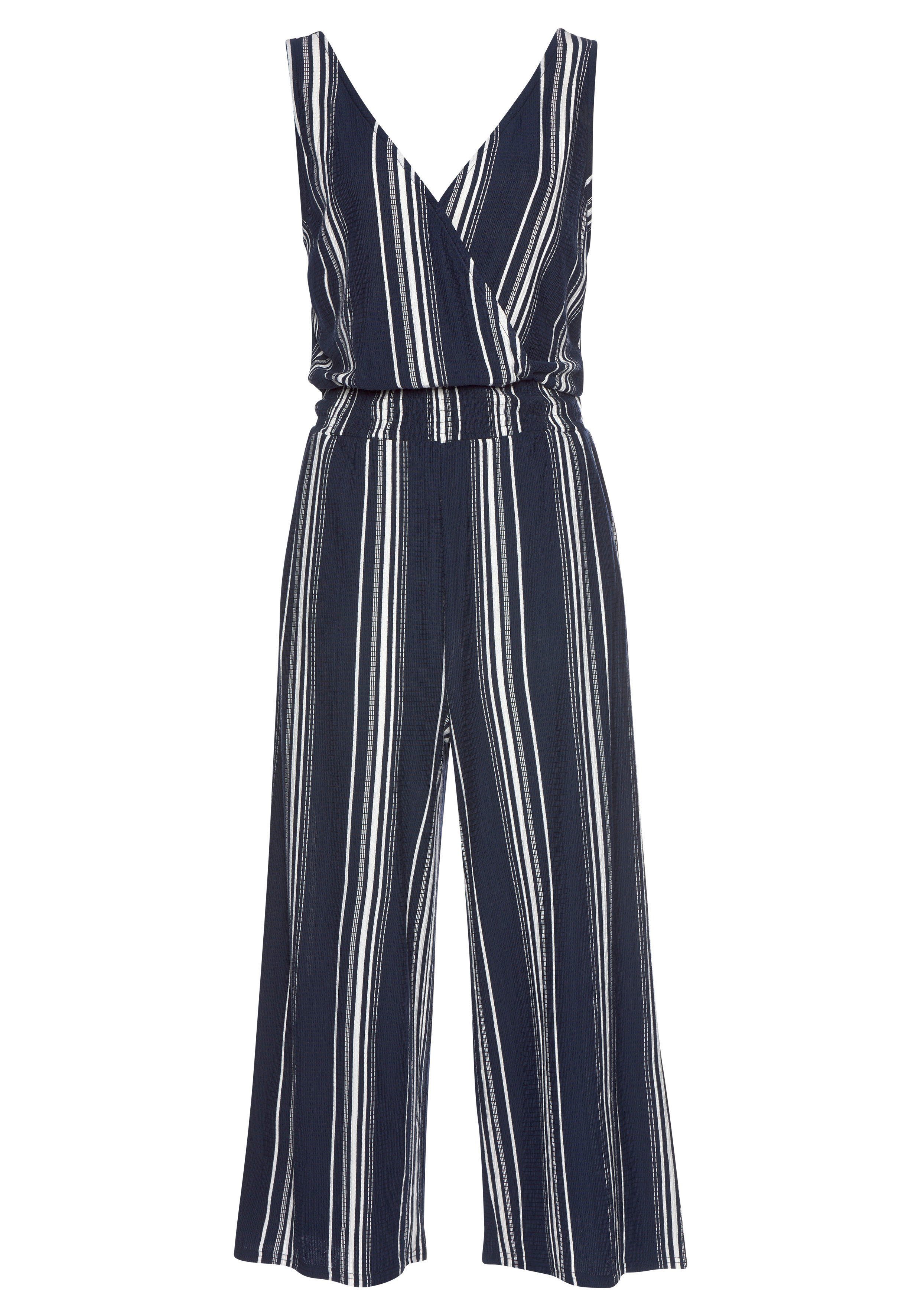LASCANA Culotte-Overall aus strukturierter Ware