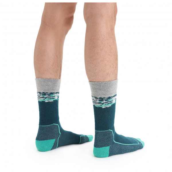 Icebreaker - Hike+ Medium Crew Sedimentary - Wandersocken