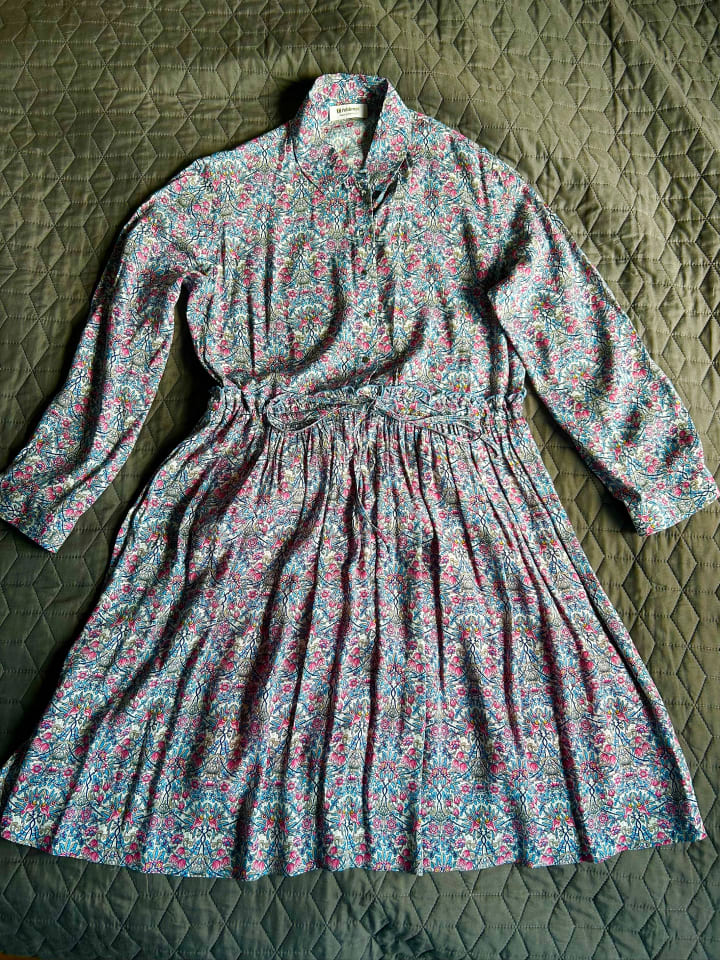 Rich & Royal Kleid in Weiß/ Hellblau/ Rosa günstig kaufen 36