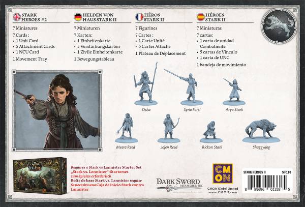 A Song of Ice & Fire - Helden von Haus Stark II (Erw.)