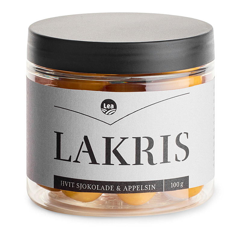 Lea Sjokoladekuler m/lakris 2-pk m/cellofan
