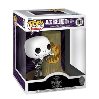 Nightmare before Christmas 30th POP! Deluxe Vinyl Figur - Jack w/H.Town Door