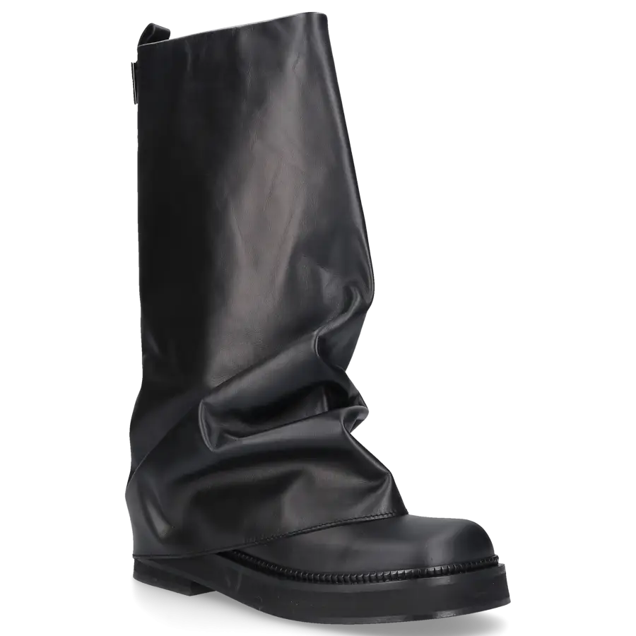 The Attico - Bikerstiefel ROBIN COMBAT Kalbsleder - schwarz