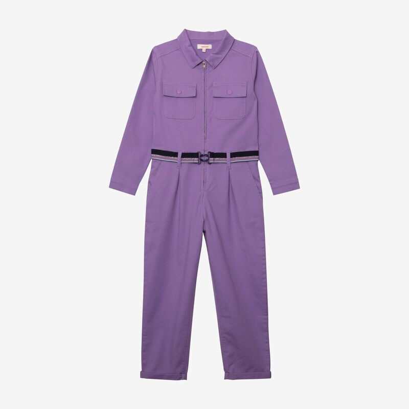 Combi longue fille purple violet Catimini
